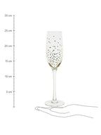 Flute scintille oro - set da 6 | rohome - Rohome