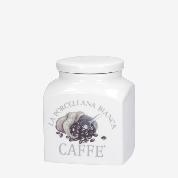 La porcellana bianca - barattolo caffe' | rohome - Rohome