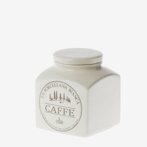 La porcellana bianca - barattolo caffe' | rohome - Rohome