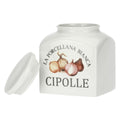 La porcellana bianca - barattolo cipolle | rohome | Rohome