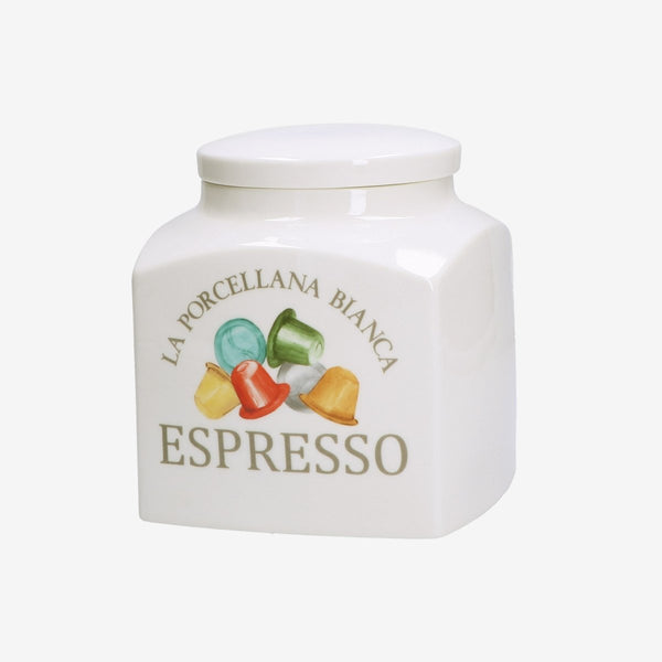 La porcellana bianca - barattolo espresso | rohome - Rohome
