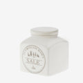 La porcellana bianca - barattolo sale | rohome | Rohome