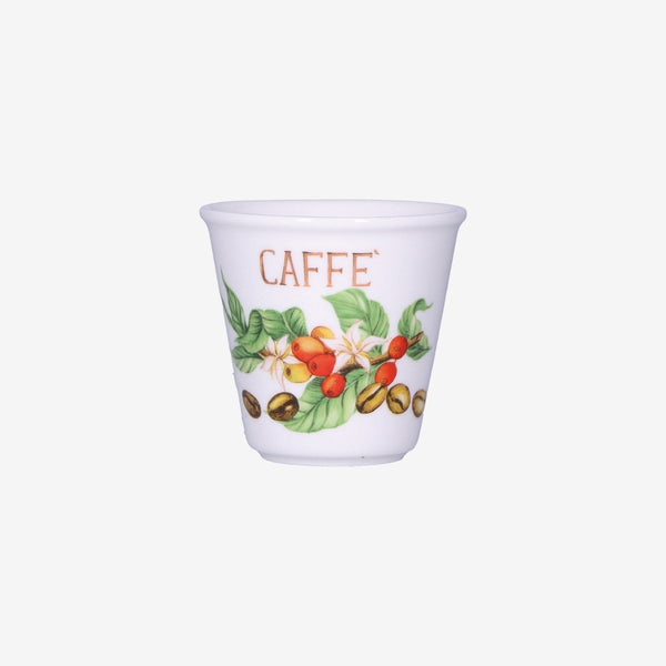 La porcellana bianca - 6 bicchierini caffe' | rohome - Rohome