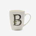 La porcellana bianca - mug lettera b | rohome | Rohome