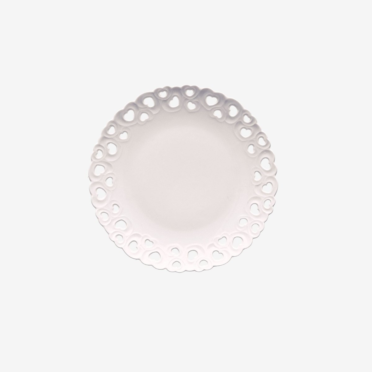 La porcellana bianca - piatto traforato | rohome
