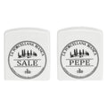 La porcellana bianca - set sale e pepe | rohome | Rohome