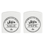 La porcellana bianca - set sale e pepe | rohome - Rohome