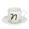 La porcellana bianca - tazzina lettera n | rohome | Rohome
