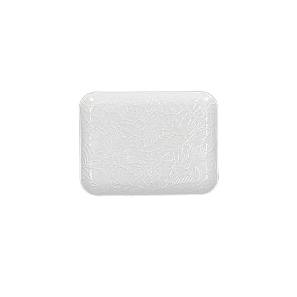 La porcellana bianca - vassoio rettangolare | rohome - Rohome