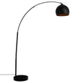 Lampada da terra arco nero | rohome | Rohome
