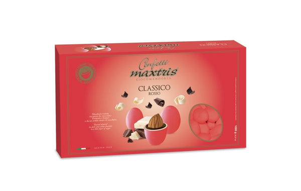 Maxtris - confetti mandorla rosso | rohome - Rohome