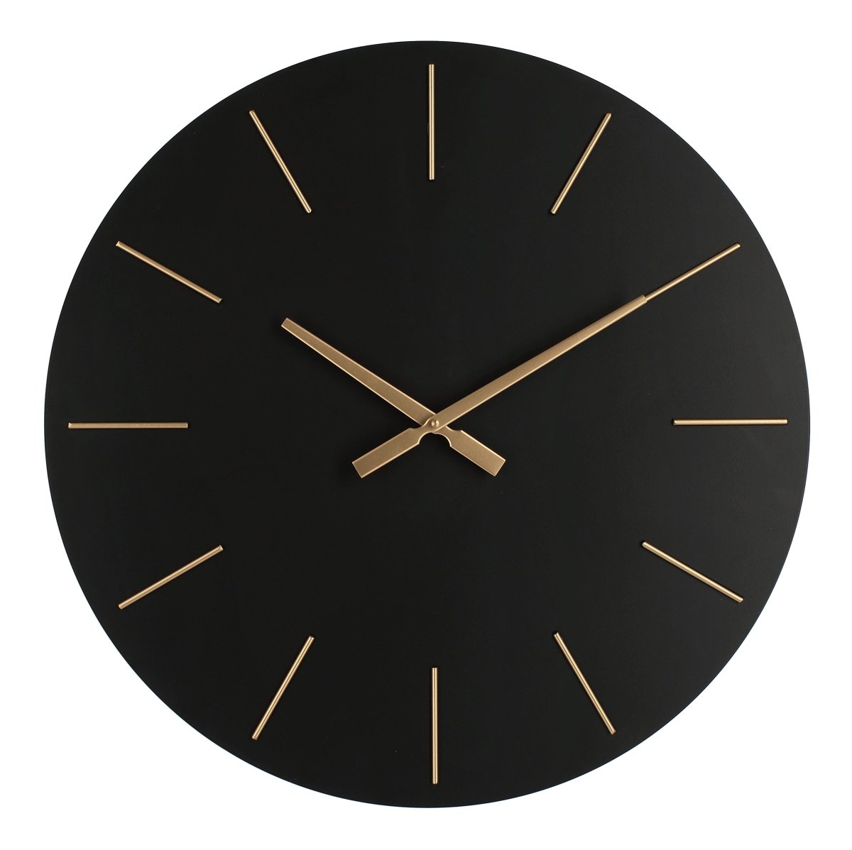 Orologio da parete timeline nero d60 | rohome - Rohome