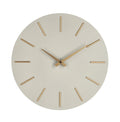 Orologio da parete timeline tortora d40 | rohome | Rohome