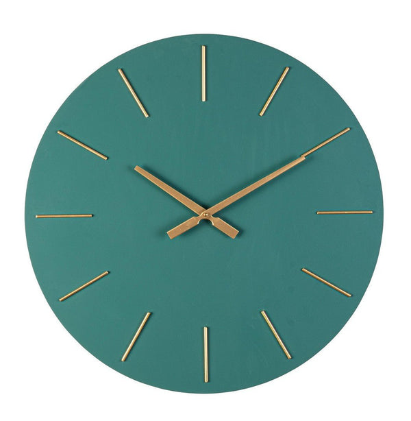 Orologio timeline verde ed oro d 40cm| rohome - Rohome