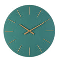 Orologio timeline verde ed oro d 40cm| rohome | Rohome