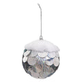 Palla di natale argento | rohome | Rohome