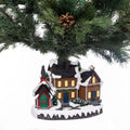 Base albero di natale villaggio illuminato | rohome | Rohome
