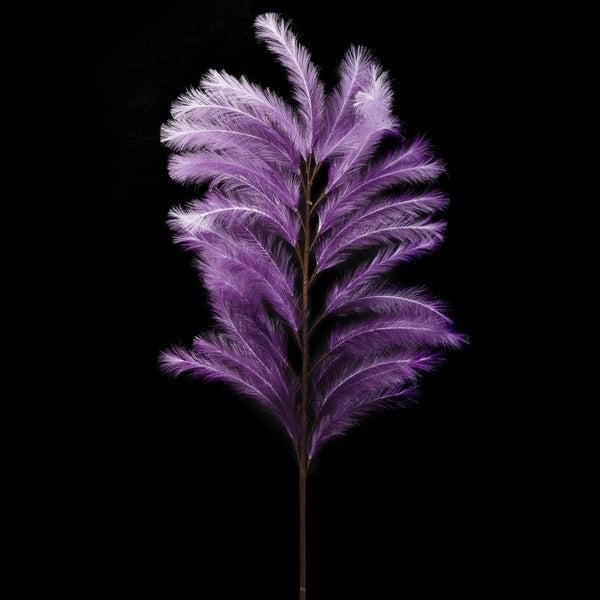 Piuma decorativa viola - Rohome