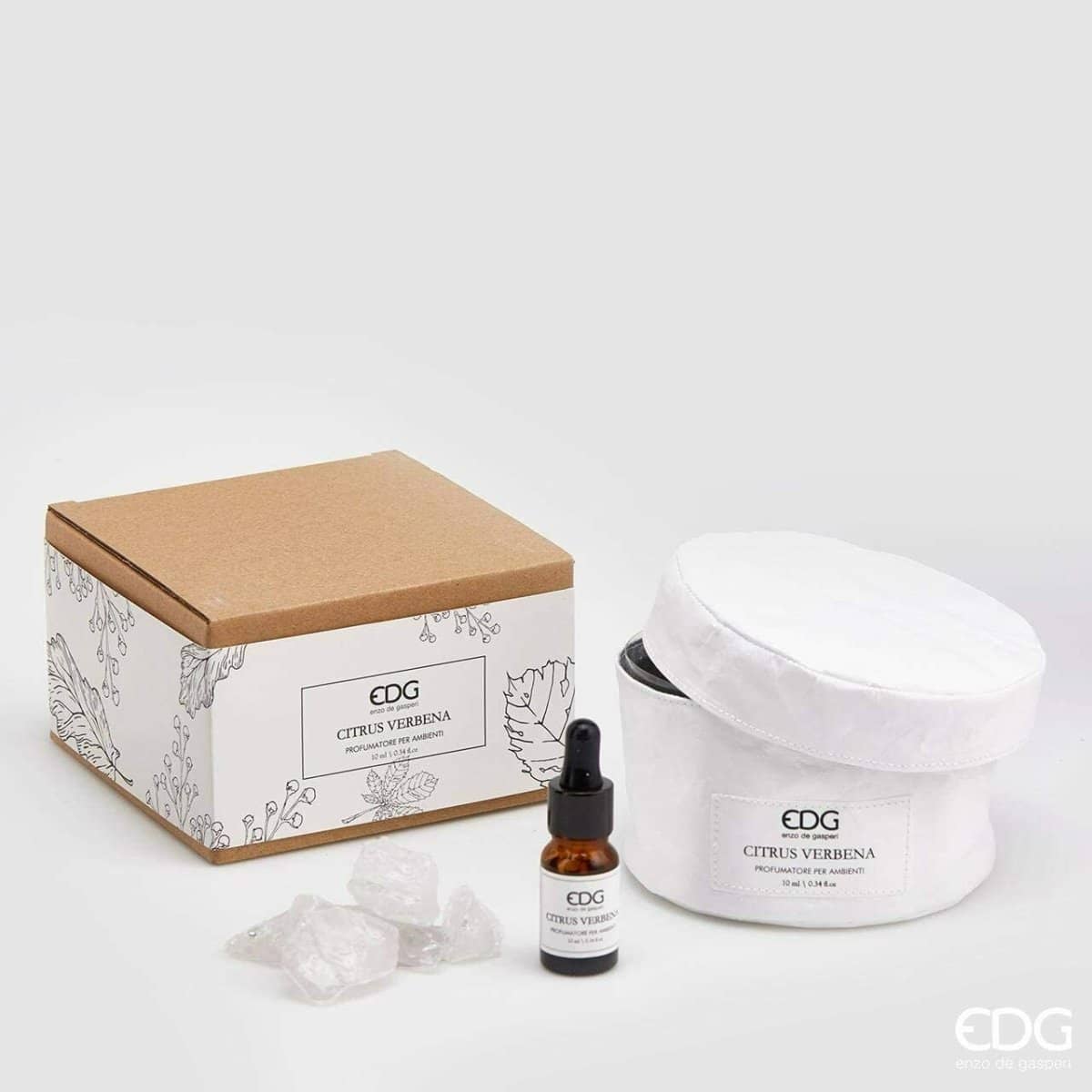 Edg- profumo cristalli bianchi +essenza edg | rohome - Rohome