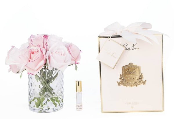 Cote noire - rose in scatola con vaso luxury box | rohome - Rohome