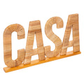 Scritta casa in legno | rohome | Rohome
