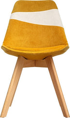 Sedia velluto ocra | rohome - Rohome