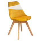 Sedia velluto ocra | rohome - Rohome
