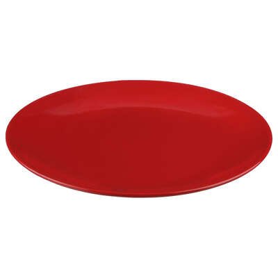 Servizio piatti 18pz colore rosso in gres | rohome - Rohome