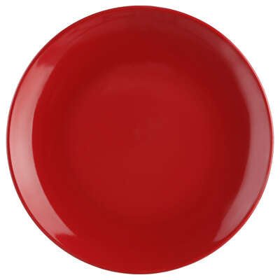 Servizio piatti 18pz colore rosso in gres | rohome - Rohome