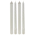 Set 4 candele bianco | rohome | Rohome