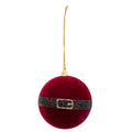 Set 4 palle di natale con cintura | rohome | Rohome