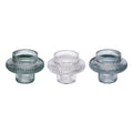 Set da 3 porta candele in vetro | rohome | Rohome