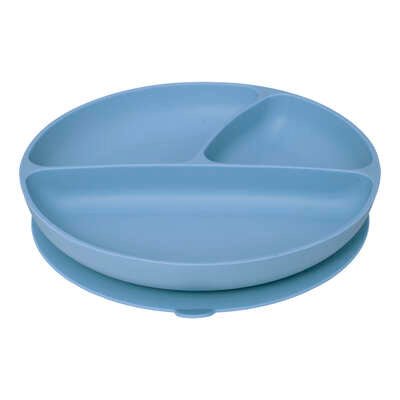 Set pappa in silicone blu antiscivolo | rohome - Rohome