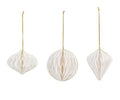 Set sfere bianche h 8 / 10 cm | Rohome