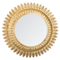 Specchio piume oro | rohome - Rohome