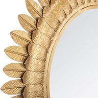Specchio piume oro | rohome - Rohome