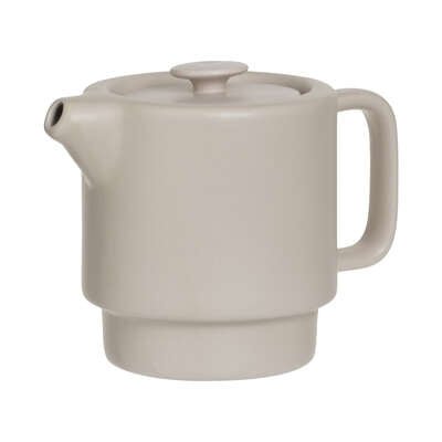Teiera con tazza teapot beige | rohome - Rohome