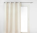 Tenda con occhielli jacquard natural 140x260cm | rohome | Rohome