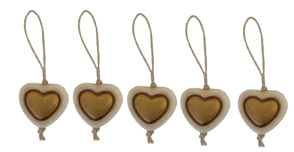 Thun - chiudipacco in ceramica cuore | rohome - Rohome