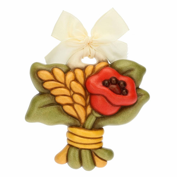 Thun -formella bouquet papavero e spighe | rohome - Rohome