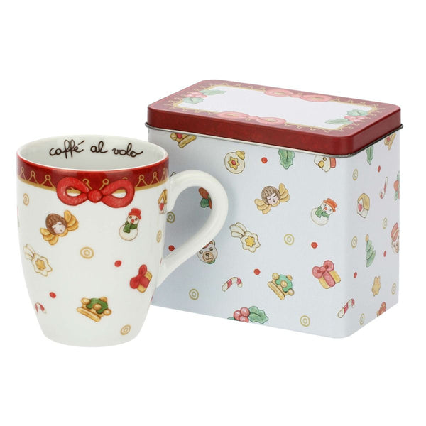 Thun - mug con scatola in latta | rohome - Rohome