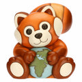 Thun - panda rosso otto dreamer 30 cm | rohome | Rohome