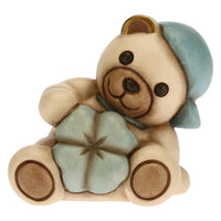 Thun - teddy con quadrifoglio portafortuna blu | rohome - Rohome