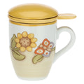 Thun - tisaniera in porcellana country con fiori| rohome | Rohome