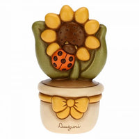 Thun - vasetto girasole e coccinella| rohome - Rohome