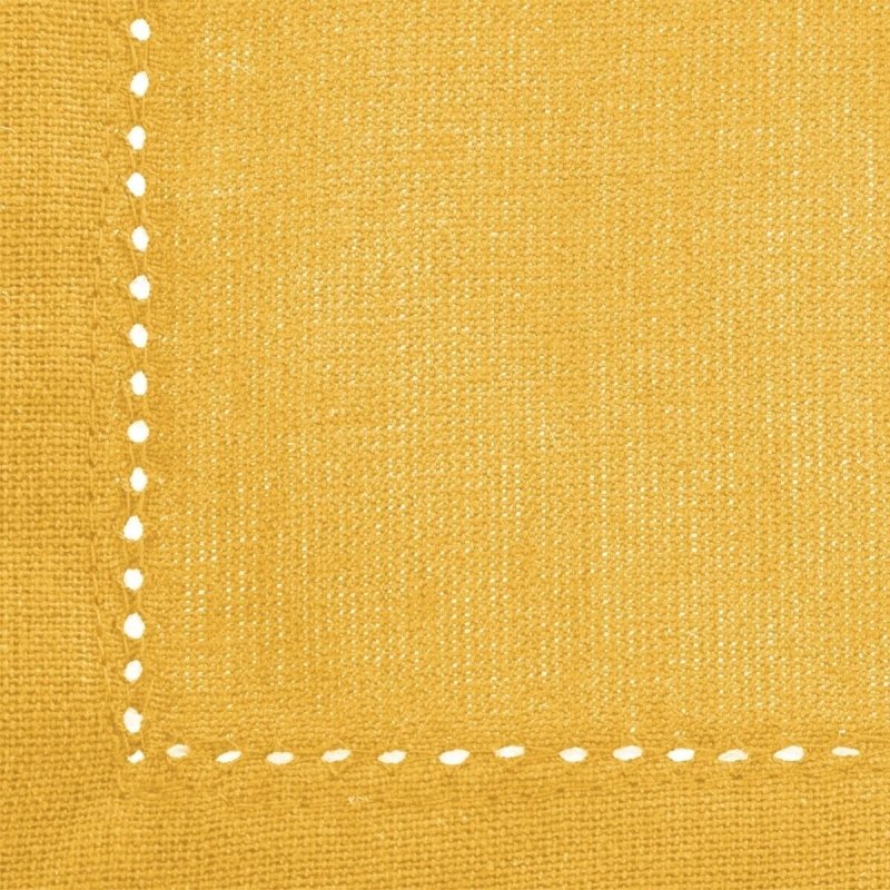 Tovaglia in cotone giallo ocra | rohome - Rohome