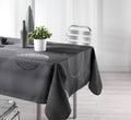 Tovaglia rettangolare antracite stampe kosmo | rohome | Rohome