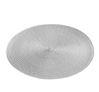 Tovaglietta colazione pvc grigio | rohome - Rohome