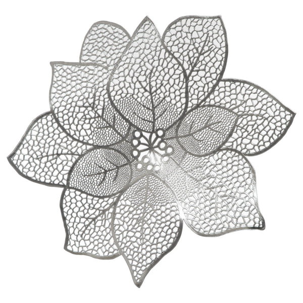 Tovaglietta fiore argento | rohome - Rohome