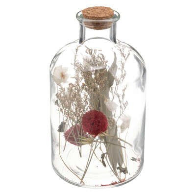 Vaso bottiglia con fiori secchi | rohome - Rohome